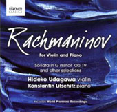 Rachmaninov CD